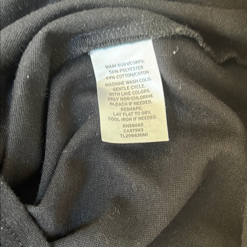 Leith Ruched Body-Con Sleeveless Sheath Dress Black S - Picture 4 of 5